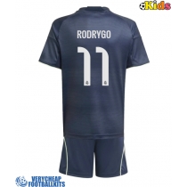 Real Madrid Rodrygo Goes #11 Replica Away Minikit 2025-26 Short Sleeve (+ pants)